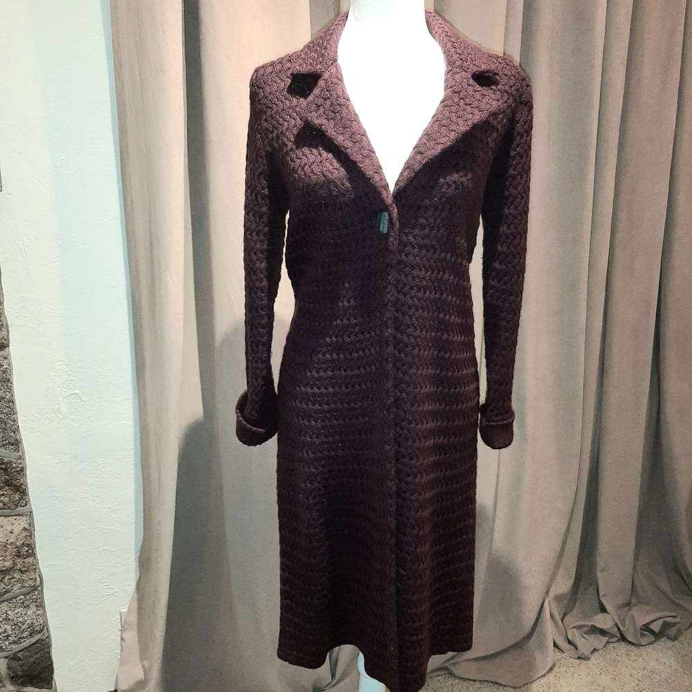 Dialogue Long Cardigan